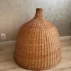 Velké proutěné stínidlo DOME – ruční výroba