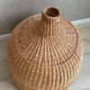Velké proutěné stínidlo DOME – ruční výroba