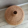 Velké proutěné stínidlo DOME – ruční výroba