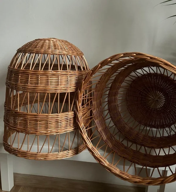 Proutěné stínidlo DESIGN – ruční výroba