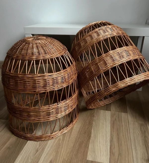 Proutěné stínidlo DESIGN – ruční výroba