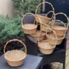 Proutěný košík na dárky a floristiku – ruční výroba