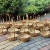 Proutěný košík na dárky a floristiku – ruční výroba