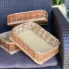 IMG_2882 Proutěná prodejní bedýnka 25 × 25 cm – koš na ovoce a pečivo