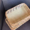IMG_2884 Proutěná prodejní bedýnka 25 × 25 cm – koš na ovoce a pečivo